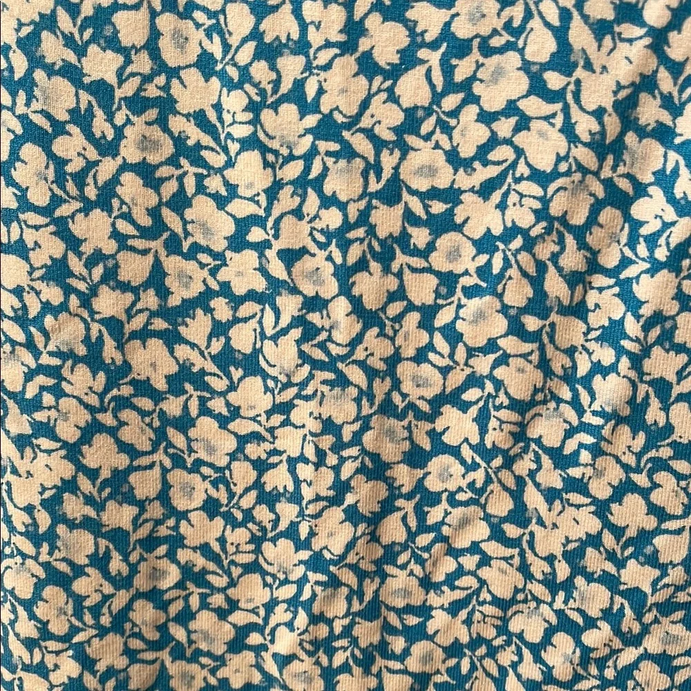 Old Navy Blue and White Floral Dress - Picture 3 of 3